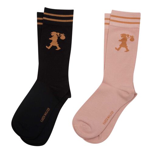 Karen Walker Runaway Girl Socks - 2 Pack